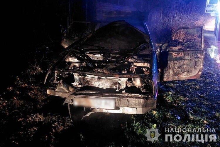 У місті на Волині 29-річна жінка підпалила автівку знайомого