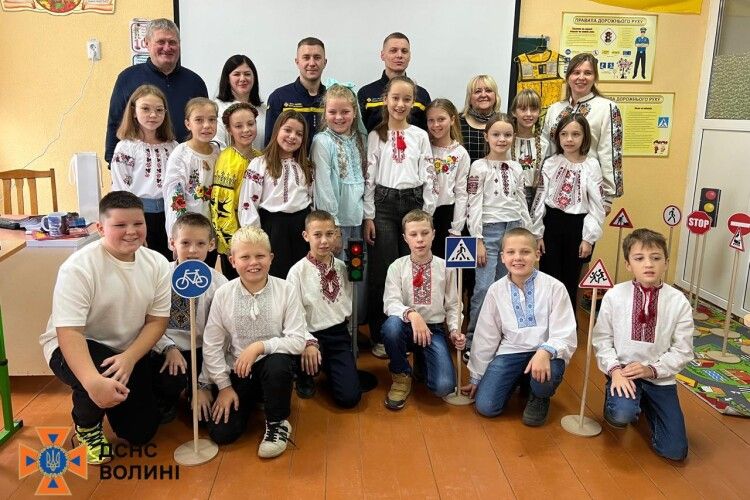 У Луцькому районі відкрили черговий клас безпеки 