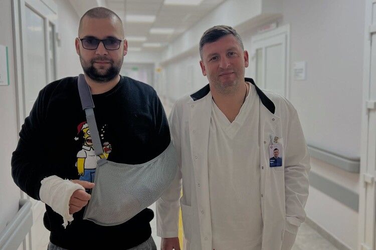 Надскладний перелом: волинські травматологи врятували руку чоловіку