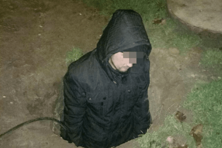 І сміх, і гріх — крав кабель і заплутались ноги