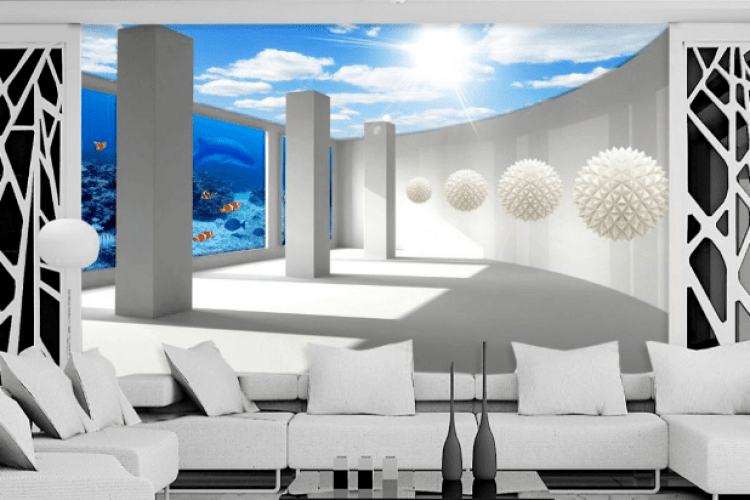 3d шпалери на стіну від Uwalls
