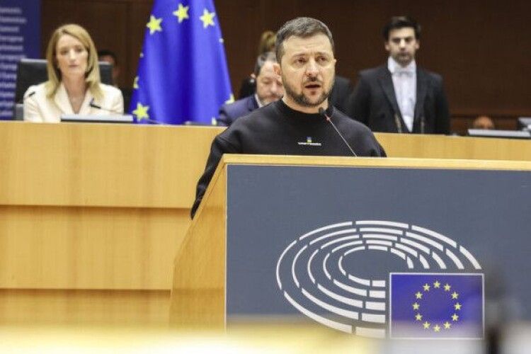Зеленський виступив у Європарламенті: головне з промови