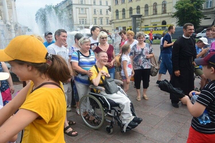 Ковельчан з інвалідністю гостинно приймав Львів (Фото)