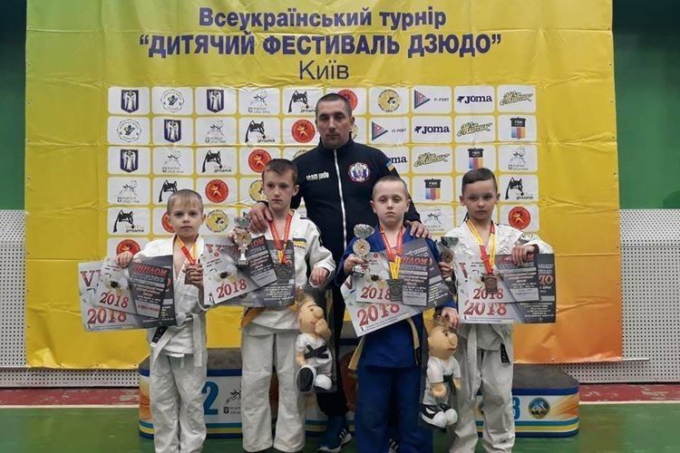 Шацькі дзюдоїсти привезли з Києва медалі