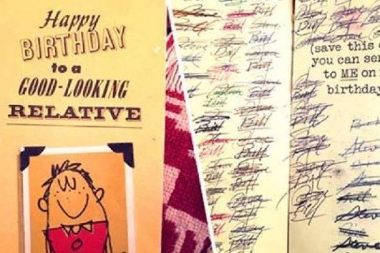 Родичі 47 років обмінювалися однією і тією ж листівкою