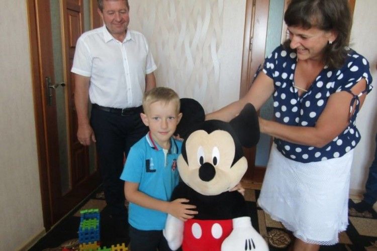 Сім’я загиблого волинського Героя отримала допомогу з Сан-Франциско