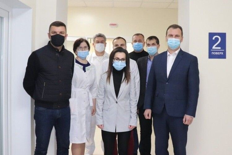У Володимирі відкрили нове відділення в лікарні