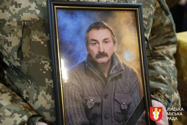 В обласному центрі Волині попрощалися з 52-річним військовослужбовцем Юрієм Андрійчуком