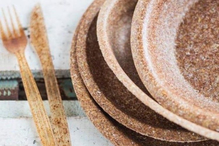 Еко-посуд з висівок уже в Україні (Фото)