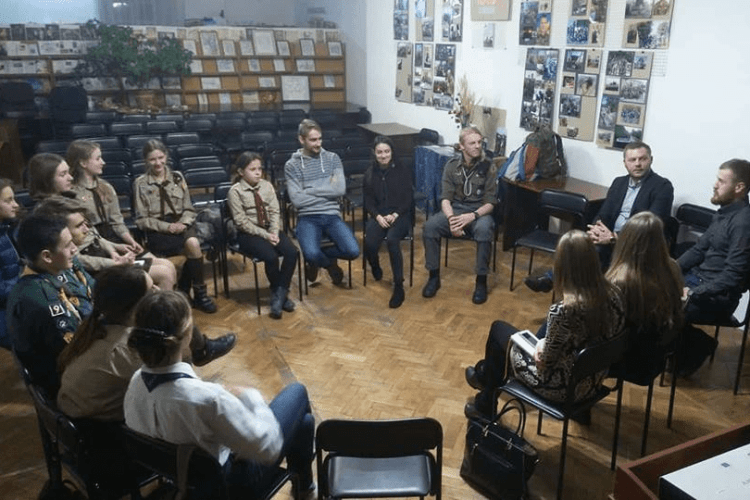 До волинських пластунів завітали колеги з Аргентини та Ізраїлю