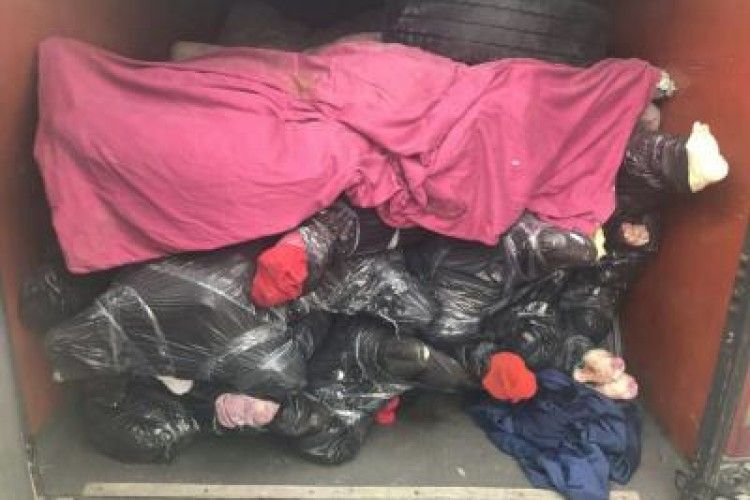 Волинянин хотів їхати через кордон бусом, вщерть запакованим 3 тоннами м’яса (фото)
