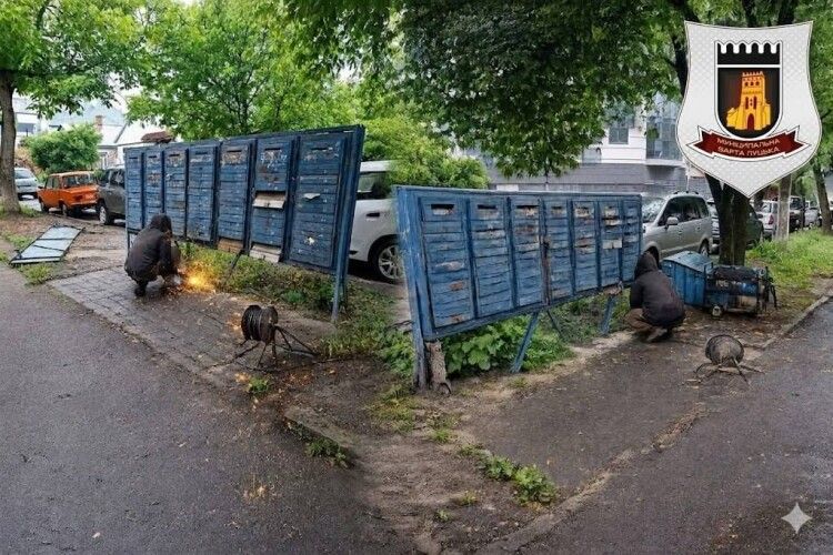 У Луцьку зносять старі металеві скриньки, які перетворилися на схованки для наркотиків