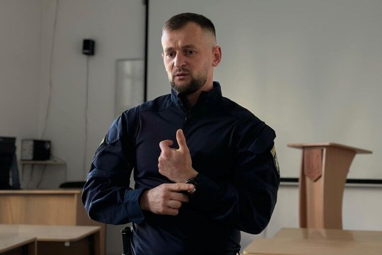 Що робив у стінах Волинського університету головний патрульний Волині