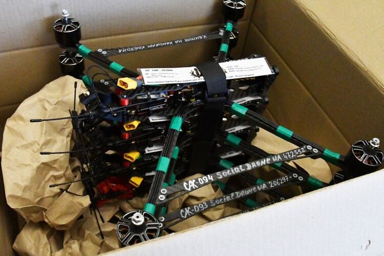 Волиняни відправили бойових «пташок» для 141-ї бригади