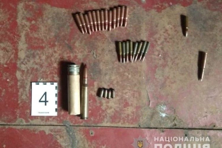 У Луцьку поліція вилучила боєприпаси