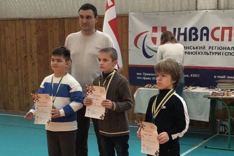 Володимирські спортсмени посіли призові місця у спартакіаді «Повір у себе»