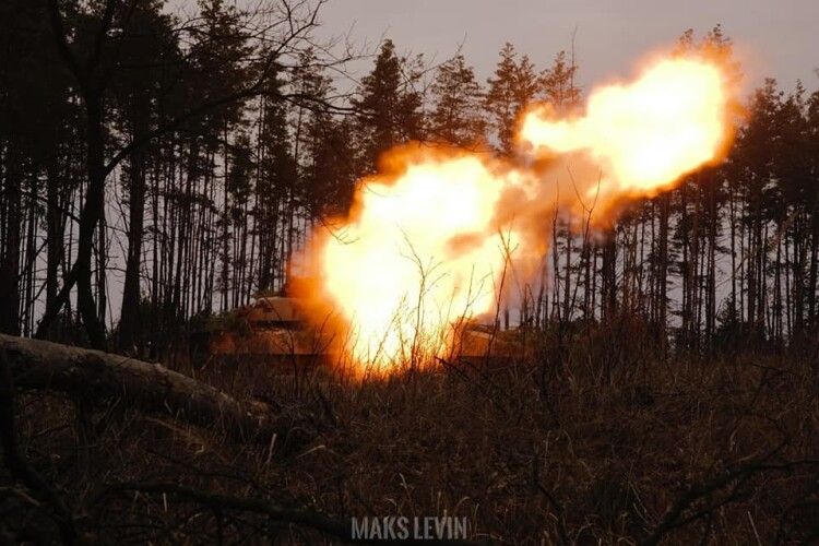 Воїни волинської бригади показали, як шлють полум’яні привіти окупантам (Фото)