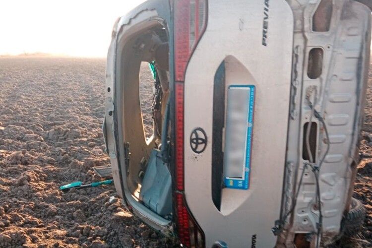 Ожеледиця: на Волині в автоаварії потерпіло троє людей