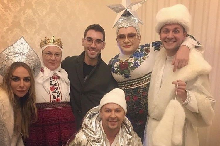 Вєрка Сердючка на Новий Рік розважала гостей у Росії