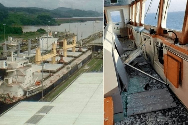 Бомба влучила в турецький корабель у Чорному морі  
