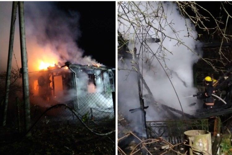 На Любешівщині у пожежі загинула людина