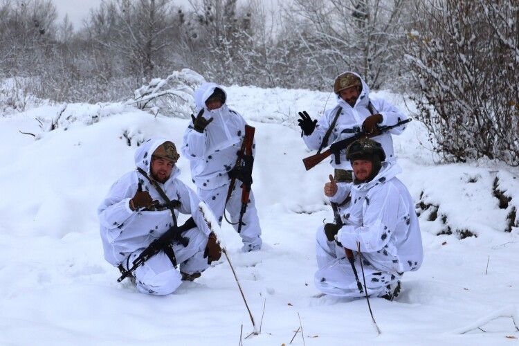 Бійці 100 бригади з Волині не бояться зими