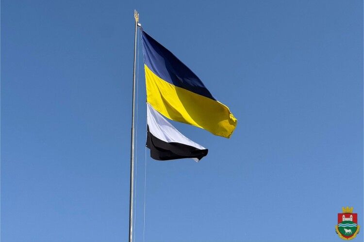 У громаді на Волині підняли «Прапор Надії»