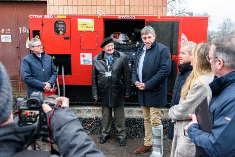 Луцьк отримав чотири потужні дизельні генератори