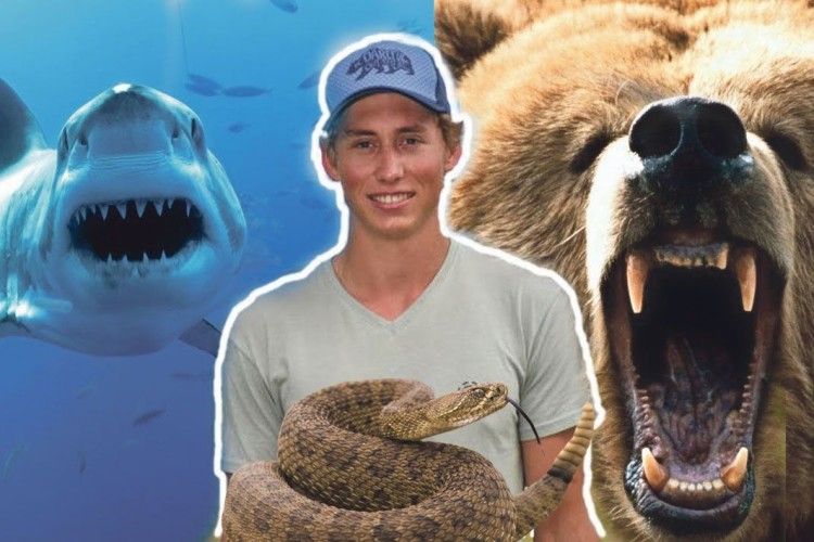Вижив після нападів акули, ведмедя і змії