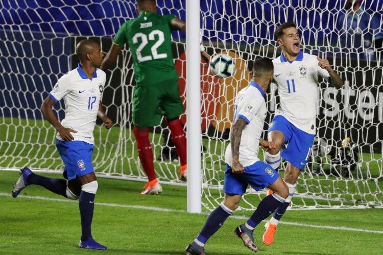У матчі-відкритті Кубка Америки-2019 Бразилія розтрощила Болівію