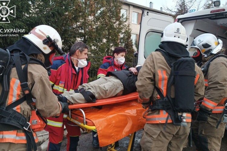 У школі на Волині працювали рятувальники (Фото)