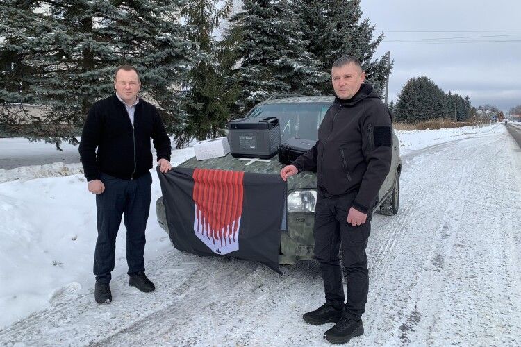 Громада на Волині «підзарядила» бригаду воїна-земляка