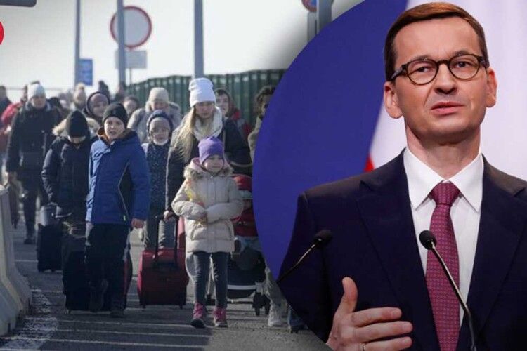 Моравецький спростував фейки про біженців і заявив, що українці зміцнюють економіку Польщі
