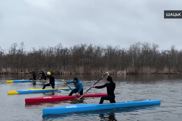 Як на Волині юні веслувальники готуються до Кубка України (Відео)
