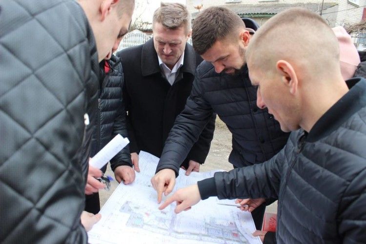 У центрі Любомля реконструюють парк