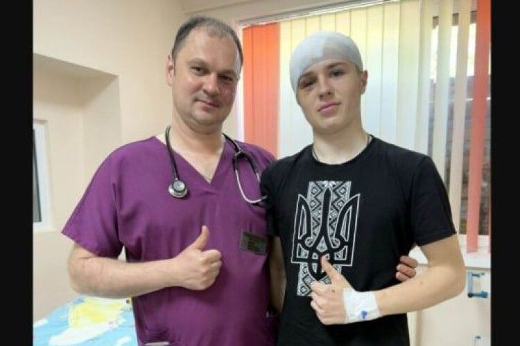 Волинські медики врятували 16-річного юнака з гемофілією, який отримав черепно-мозкову травму