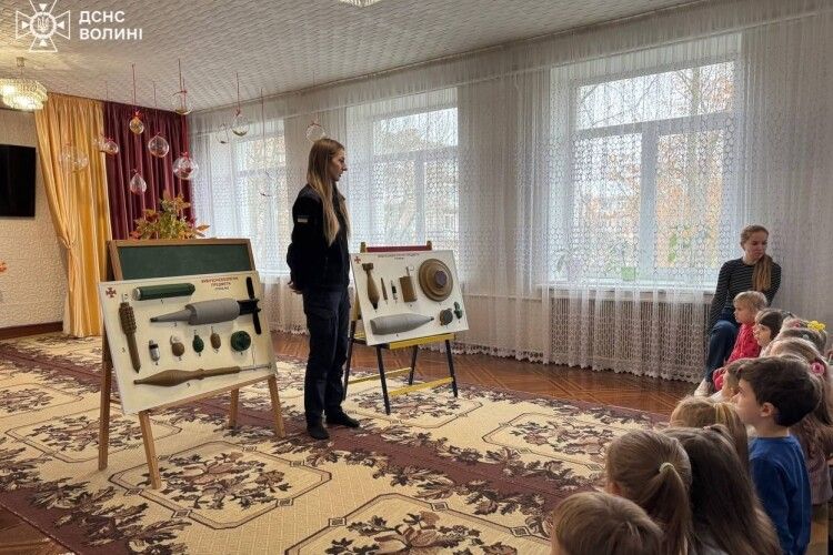 Чому рятувальники на Волині поспішали у дитячий садок (Фото, відео)