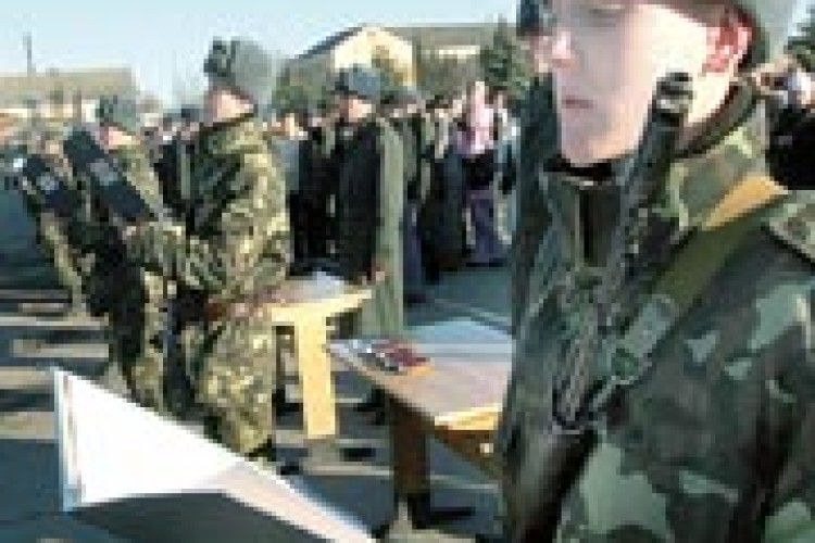 АРМІЯ: присягнули на вірність Україні