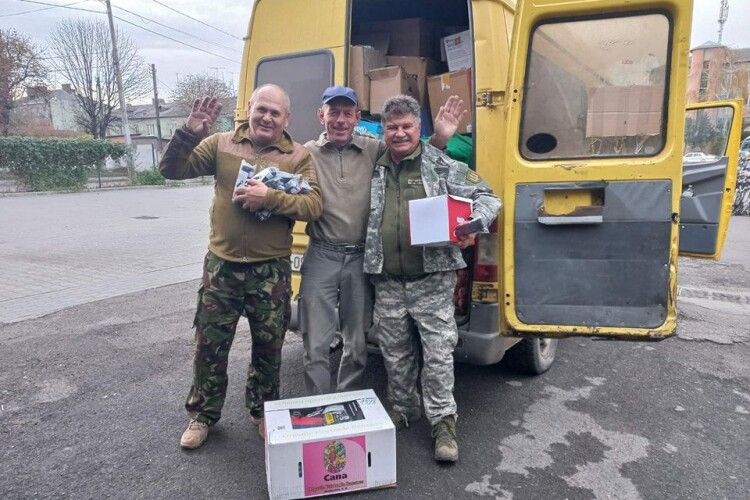 Волонтери з Луцького району відправили поміч миколаївцям