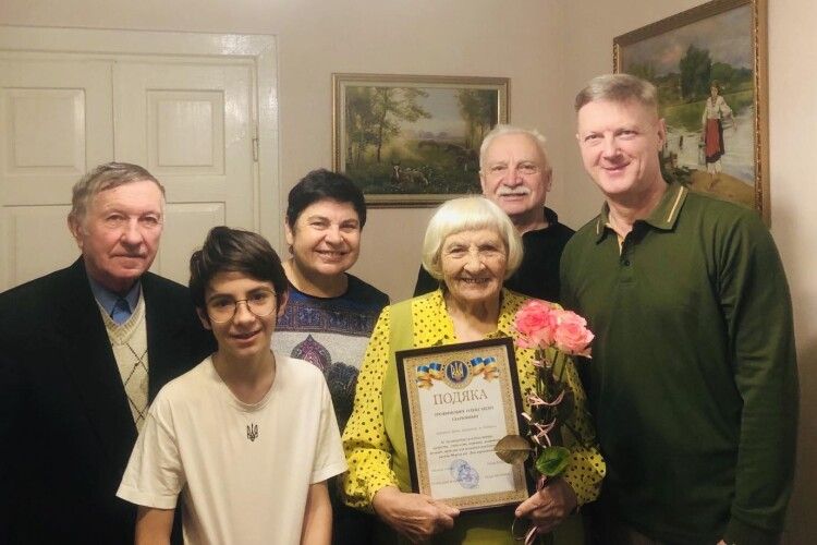 Довгожителька з Волині відзначила 90-річний ювілей