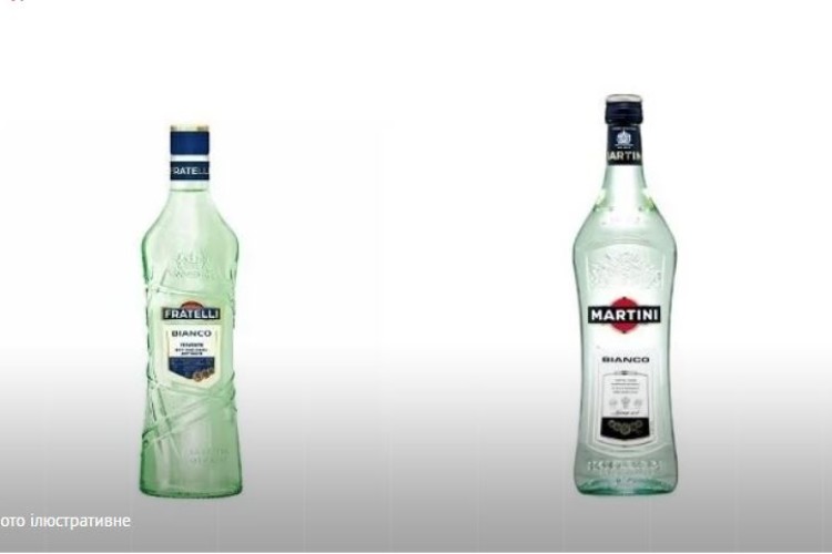 Український винзавод оштрафували на 1,5 млн грн за імітацію етикетки Martini