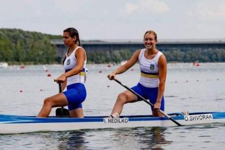 Волинянка здобула дві срібних медалі на чемпіонаті Європи з веслування