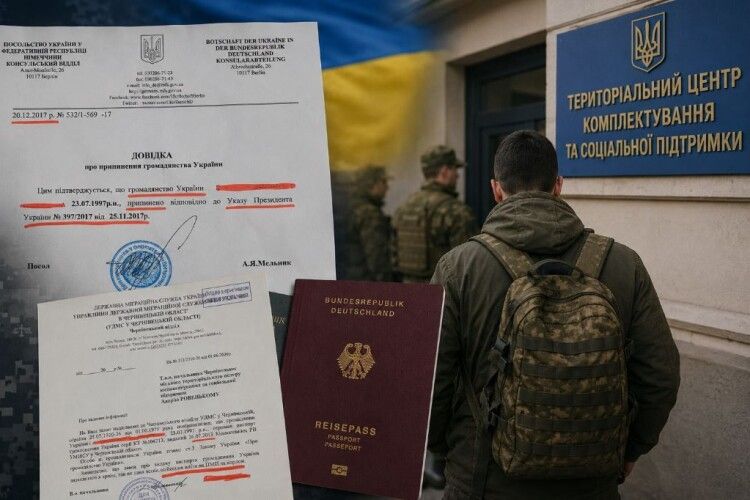 За паспортом німець, а за реєстрами – українець: на Буковині ТЦК мобілізував громадянина Німеччини
