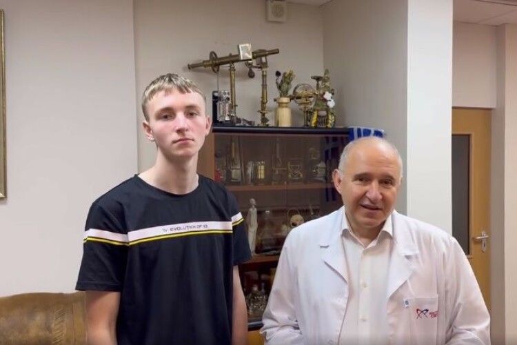 Десятикласник з Волині, якому три роки том пересадили серце, мріє стати лікарем (Відео)
