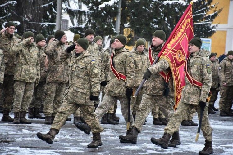 Вперше за роки війни 14-та бригада відзначила День ЗСУ у Володимирі-Волинському