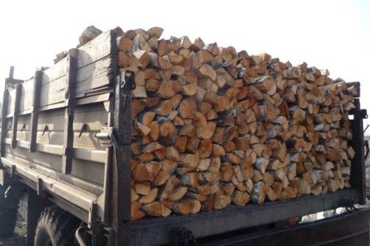 Волинянин навантажив деревини більше, аніж було можна і попався поліцейським