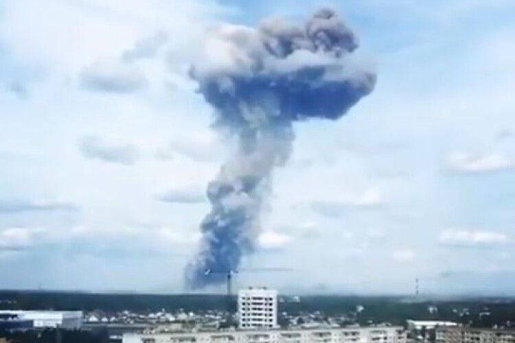 В Росії стався вибух на заводі з виробництва авіабомб (Відео)