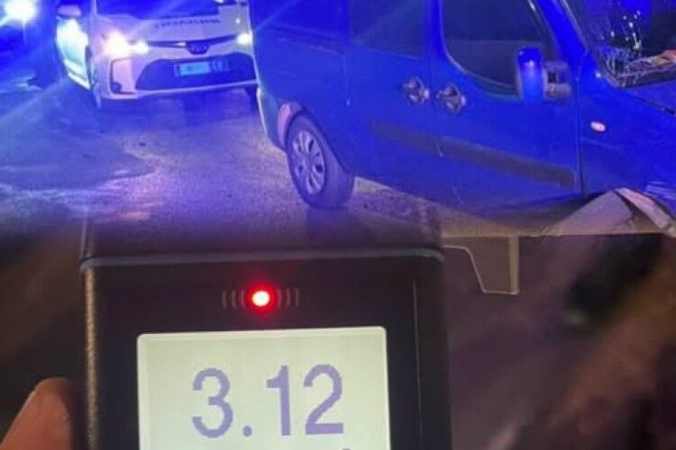 На Волині у крові водія алкоголь перевищував норму у 16 разів