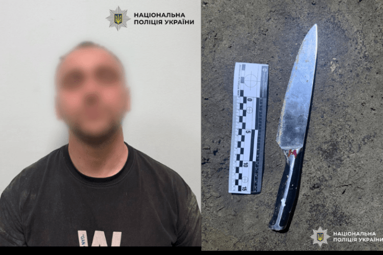 У Києві військовий у СЗЧ з Волині напав з ножем на касирів (Відео)