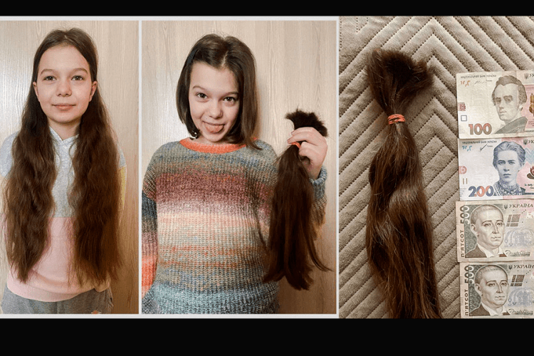8-річна пластунка продала своє волосся та віддала кошти для ЗСУ